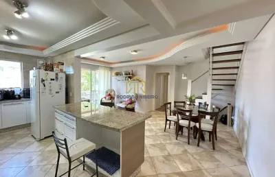 Cobertura com 3 quartos à venda na rua joão pio duarte silva, --, córrego grande, florianópolis por r$ 1.280.000