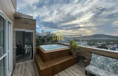 Cobertura com 3 quartos à venda na rua rodrigo rampinelli jeremias, --, itacorubi, florianópolis por r$ 1.590.000