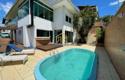 Casa em condomínio fechado com 4 quartos à venda na rodovia haroldo soares glavan, --, cacupé, florianópolis por r$ 2.799.000