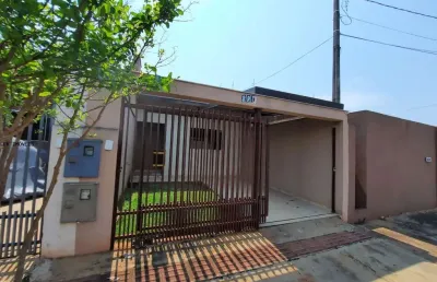 Casa para venda em londrina, jardim tarumã, 3 dormitórios, 1 suíte, 2 banheiros, 1 vaga