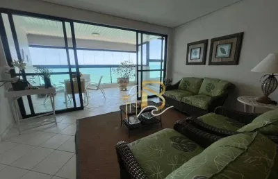 Apartamento com 3 dormitórios para alugar, 184 m² por r$ 11.000,00/mês - pitangueiras - guarujá/sp