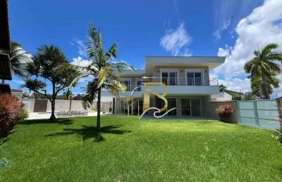 Casa com 6 dormitórios à venda, 780 m² por r$ 10.000.000,00 - acapulco - guarujá/sp