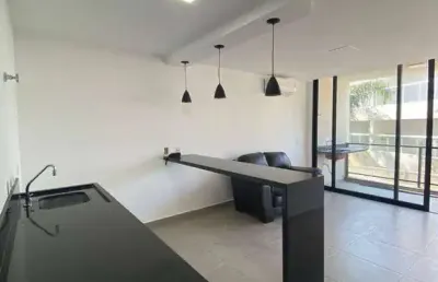 Studio com 1 dormitório à venda, 48 m² por r$ 585.000,00 - praia de pernambuco - guarujá/sp