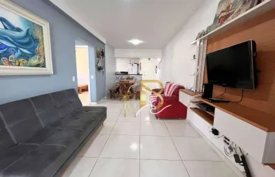 Apartamento com 2 dormitórios à venda, 88 m² por r$ 890.000,00 - astúrias - guarujá/sp