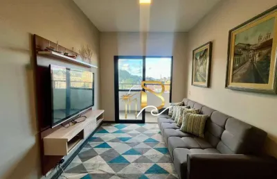 Apartamento com 2 dormitórios à venda, 83 m² por r$ 320.000 - enseada - guarujá/sp