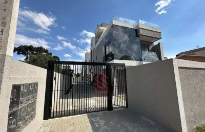 Sobrado à venda em curitiba-pr, no campo comprido: 3 quartos, 1 suíte, 2 salas, 3 banheiros, 2 garagens, 160 m². venha conferir!
