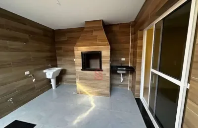 Excelente sobrado à venda em curitiba-pr, campo comprido  3 quartos, 1 suíte, 2 salas, 2 banheiros, 2 vagas, 147m².