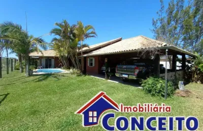 C805 - linda residência a 350 metros do mar no balneário albatroz