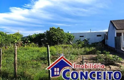 T368 - terreno de esquina com 825m² localizado no balneário santa terezinha