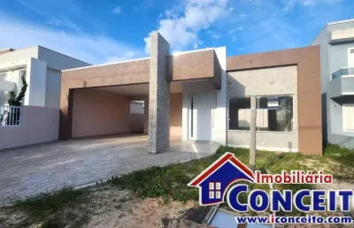 C1108 - excelente residência com 3 dormitórios localizada no centro de imbé