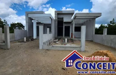 G1039 - linda residência em construção toda em laje em ótima localização