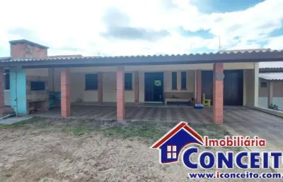 C299 - excelente residência de alvenaria localizada no balneário harmonia