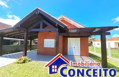 C1026 - residência composta de 03 dormitórios localizado no centro de imbé
