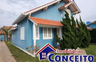 C1067 - excelente chalé com 4 dormitórios no centro de imbé
