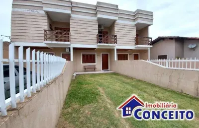 Dt1003 - excelente duplex localizado no centro de imbé