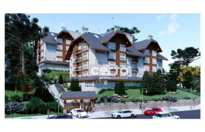 Apartamento com 1 dormitório à venda, 52 m² - centro - gramado/rs