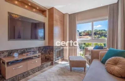 Apartamento com 2 dormitórios à venda, 76 m²- centro - gramado/rs
