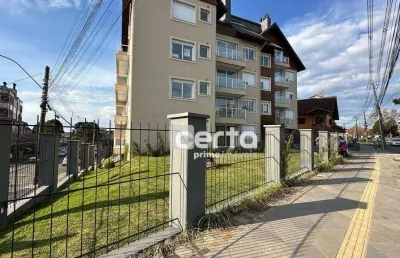 Apartamento com 2 dormitórios à venda, 90 m²- centro - canela/rs