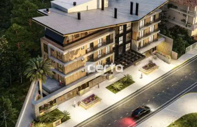 Apartamento com 1 dormitório à venda, 48 m² - várzea grande - gramado/rs