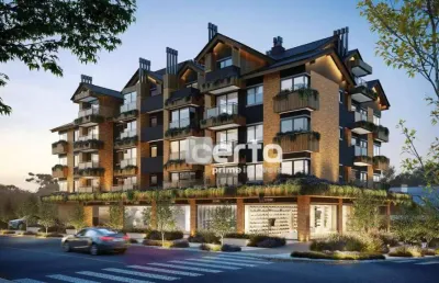 Apartamento com 2 dormitórios à venda - centro - canela/rs