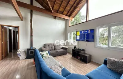 Casa com 3 dormitórios à venda, 110 m² -  vale das colinas - gramado/rs