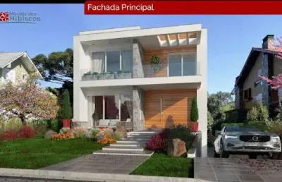Casa com 4 suítes à venda, 492 m²- alphaville - gramado/rs