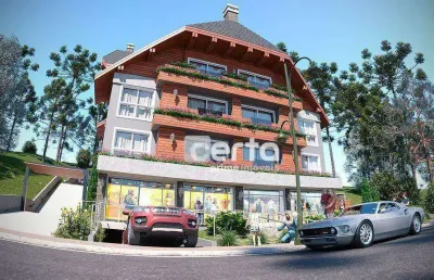 Apartamento com 2 suítes à venda, 84 m² - mato queimado - gramado/rs