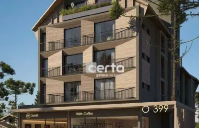Apartamento com 2 dormitórios à venda, 81 m² - centro - canela/rs