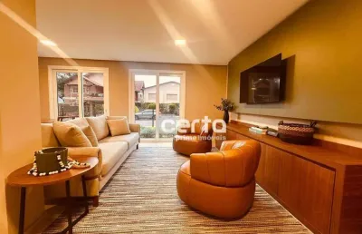 Apartamento com 2 dormitórios à venda, 69 m² - carniel - gramado/rs