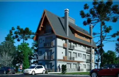 Apartamento com 2 dormitórios à venda, 56 m² - dutra - gramado/rs