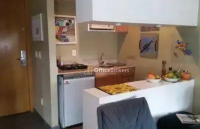 Flat à venda, 36 m² por r$ 436.000,00 - alphaville industrial - barueri/sp