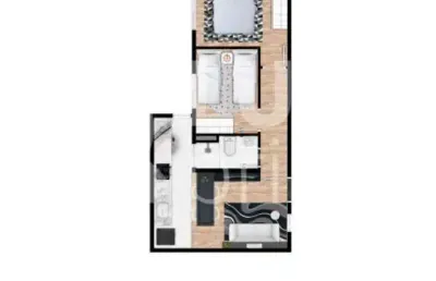 Apartamento com 2 dormitórios de 45m², à venda, ao lado do metrô jardim são paulo