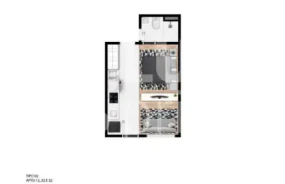 Apartamento studio de 30m², à venda, ao lado do metrô jardim são paulo