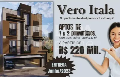 Apartamento com 2 dormitório sendo 1 suíte á venda na vila isolina mazzei