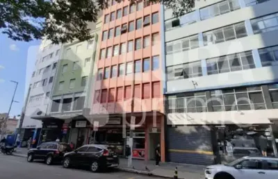 Sala comercial com 2 salas para alugar na Avenida Cásper Líbero, 522, Luz, São Paulo