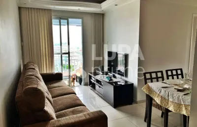 Apartamento com 3 quartos e 1 vaga de garagem à no parque novo mundo