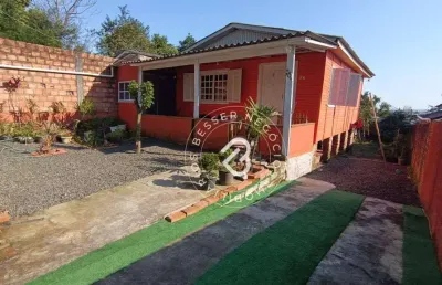 Casa com 2 dormitórios à venda, 50 m² por r$ 180.000,00 - lomba da palmeira - sapucaia do sul/rs