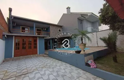 Sobrado com 3 dormitórios à venda, 180 m² por r$ 615.000,00 - igara - canoas/rs