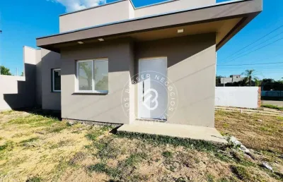 Casa com 2 dormitórios à venda, 55 m² por r$ 315.000,00 - colonial - sapucaia do sul/rs