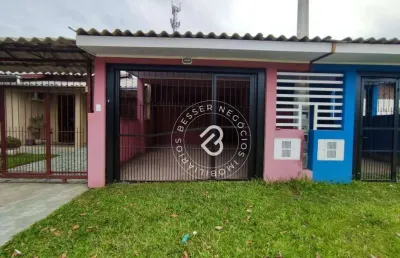 Casa com 1 dormitório para alugar, 60 m² por r$ 1.515,00/mês - colonial - sapucaia do sul/rs