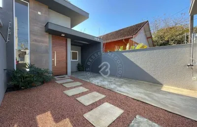Casa com 3 dormitórios à venda, 100 m² por r$ 690.000,00 - cristo rei - são leopoldo/rs