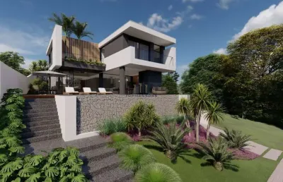 Linda casa com vista, 4 suítes e piscina, condomínio alphaville, vespasiano, mg