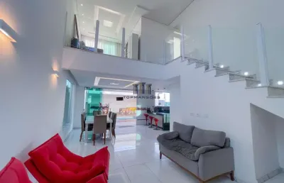 Sobrado com 4 quartos, piscina aquecida, geração de energia/condominio gran park