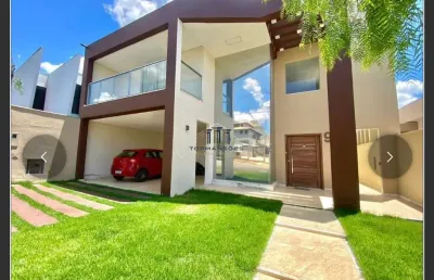 Ótima casa com 4 quartos, piscina, gourmet condomínio rosa dos ventos- vespasian