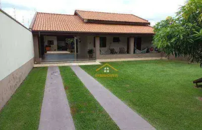 Chácara com 3 dormitórios à venda, 1000 m² por r$ 1.100.000,00 - campo belo - nova odessa/sp