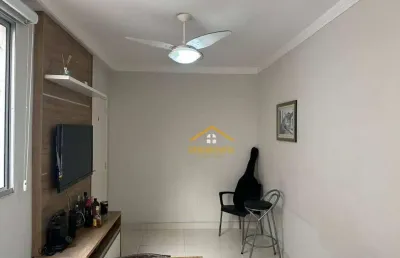 Apartamento com 2 dormitórios à venda, 49 m² por r$ 190.000,00 - jardim recanto - americana/sp