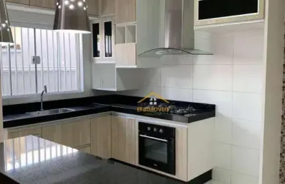 Casa com 2 dormitórios à venda por r$ 480.000 - residencial santa luiza ii - nova odessa/sp
