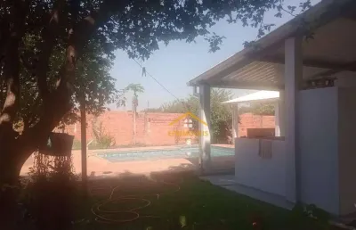 Chácara com 3 dormitórios à venda, 1200 m² por r$ 650.000,00 - recanto do guaraparí - nova odessa/sp