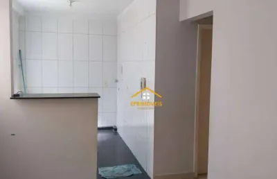 Apartamento com 2 dormitórios para alugar, 49 m² por r$ 1.300/mês - jardim recanto - americana/sp
