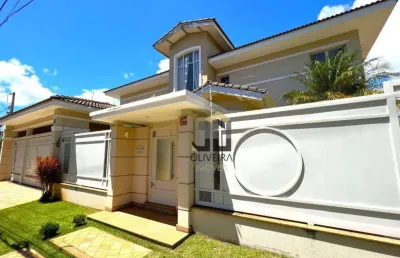 Casa com 4 dormitórios à venda, 527 m² por r$ 3.500.000,00 - vila santista - atibaia/sp